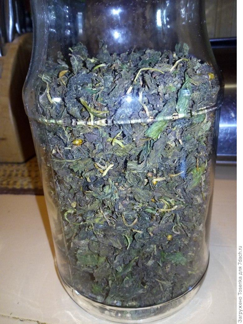 Ферментированный чай из листьев черной смородины