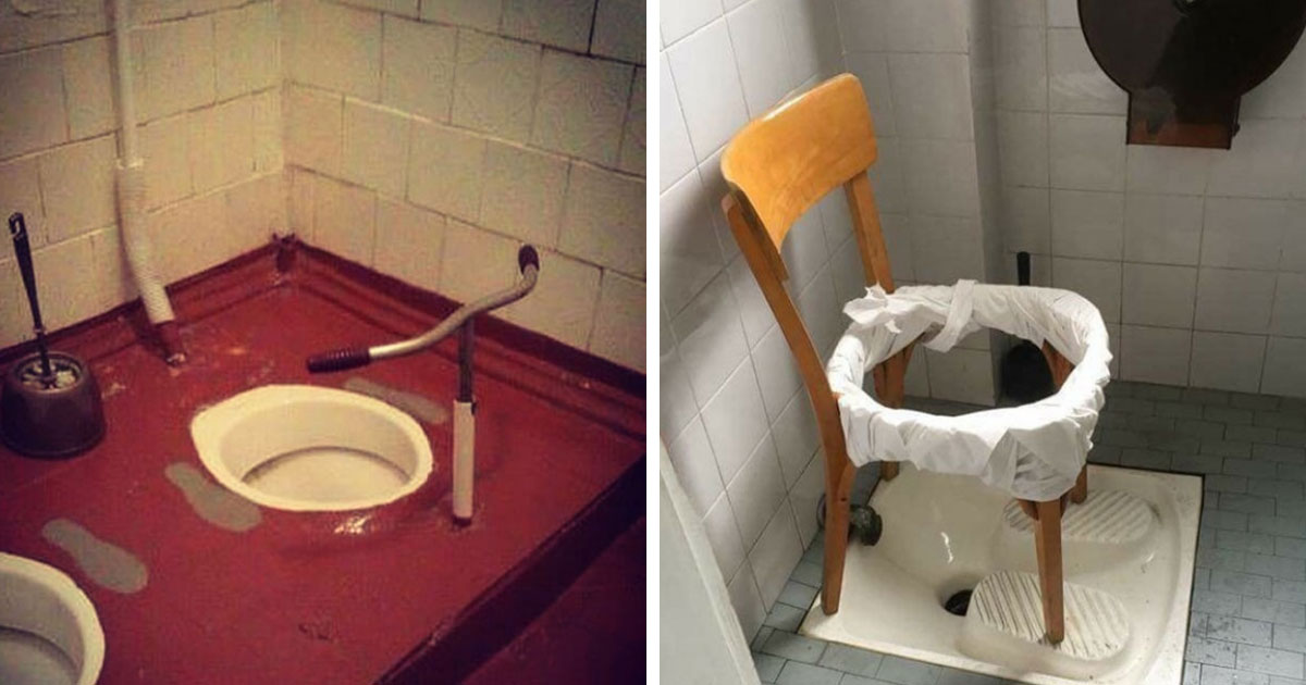 20 общественных туалетов, которые легко могут конкурировать с комнатами страха