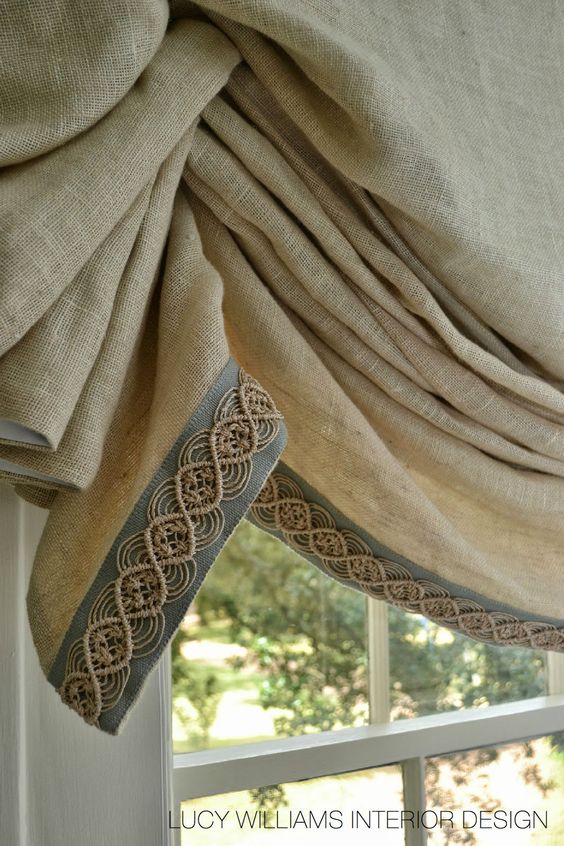 Стильные идеи оформления шторы и тюля